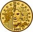 France 10 Euro Introduction of the Euro 2002 Proof KM# 1302 € € € € € € € € € € € € EUROPA 2002 2002 coin reverse