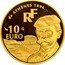 France 10 Euro XXVIII Olympic Games in Athens 2003 Proof KM# 1362 DE ATHÈNES 1896 R F 10 EURO PIERRE DE COUBERTIN 2003 coin obverse