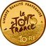 France 10 Euro Centenary of the Tour de France 2003 Proof KM# 1326 LIBERTÉ ÉGALITÉ FRATERNITÉ LE TOUR DE FRANCE 2003 10 EURO RF coin obverse
