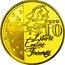 France 10 Euro Map of Europe 2003 Proof KM# 1348 10 EURO LIBERTÉ ÉGALITÉ FRATERNITÉ coin reverse