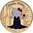 France 10 Euro Hello Kitty 2005 Proof KM# 1429 HELLO KITTY ©'76,'99,'05 SANRIO CO., LTD coin reverse
