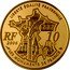 France 10 Euro Monuments - Arc de Triomphe 2006 Proof KM# 2053 LIBERTÉ ÉGALITÉ FRATERNITÉ RF 2006 10 EURO LES MONUMENTS DE FRANCE coin obverse