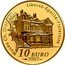 France 10 Euro Christian Dior 2007 Proof KM# 1489 MUSÉE DE CH. DIOR LIBERTÉ - ÉGALITÉ - FRATERNITÉ 10 EURO 2007 coin reverse