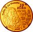 France 10 Euro Year of the Rat 2008 Proof KM# 1573 ANNÉE DU RAT 鼠 2008 coin obverse