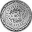 France 10 Euro Centre 2010 KM# 1650 LIBERTÉ ÉGALITÉ FRATERNITÉ EURO 10 2010 coin reverse