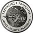 France 10 Euro XXX Olympic Games in London. Handball 2010 Proof KM# 1720 RÉPUBLIQUE FRANÇAISE LONDON 10 EURO 2010 LIBERTÉ - ÉGALITÉ - FRATERNITÉ coin obverse
