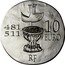 France 10 Euro Clovis 2011 Proof KM# 1800 481 511 10 EURO RF coin obverse