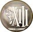 France 10 Euro Comic Strip Heroes - XIII 2011 Proof KM# 1835 XIII 2011 coin reverse