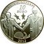 France 10 Euro Mitterrand and Kohl 2012 (a) Proof KM# 1850 20 ANS DE L'EUROCORPS 10 EURO RF 2012 coin obverse