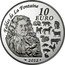 France 10 Euro Year of the Dragon 2012 (a) Proof KM# 1924 FABLES DE LA FONTAINE 10 EURO 2012 coin reverse