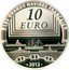 France 10 Euro Joan of Arc 2012 Proof KM# 2078 LES GRANDS NAVIRES FRANÇAIS 10 EURO 2012 coin reverse