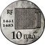 France 10 Euro Louis XI 2013 KM# 1783 RF 1461 1483 10 EURO coin obverse