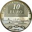 France 10 Euro Redoutable 2014 Proof KM# 2158 LES GRANDS NAVIRES FRANÇAIS 10 EURO 2014 coin reverse