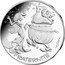 France 10 Euro Asterix Republican values. Fraternity Spaniards 2015 KM# 2276 CLAC ! CLAPACLAP ! FRATERNITÉ UDERZO coin reverse