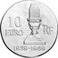 France 10 Euro Charles de Gaulle 2015 Proof KM# 2245 10 EURO RF 1959-1969 coin obverse