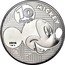 France 10 Euro Mickey Mouse Through the Ages 2016 Proof KM# 2300 MICKEY 10 EURO 2016 coin reverse