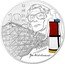 France 10 Euro Europa Contemporaine 2016 Proof KM# 2284 10 EURO CENTRE POMPIDOU YVES SAINT LAURENT coin reverse