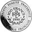 France 100 Francs-15 ECUS First Emperor Charlemagne 1990 Proof KM# 989 LIBERTÉ ÉGALITÉ FRATERNITÉ 100 FRANCS 1990 RÉPUBLIQUE FRANÇAISE coin obverse
