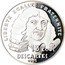 France 100 Francs-15 ECUS 395th Anniversary of Birth of Rene Descartes 1991 Proof KM# 1002 LIBERTE EGALITE FRATERNITE 15 ECUS DESCARTES 1991 coin reverse