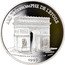France 100 Francs-15 ECUS Arc de Triomphe 1993 Proof KM# 1031 ARC DE TRIOMPHE DE L'ETOILE 1993 coin reverse