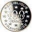 France 100 Francs-15 Euro Magere Brug. Amsterdam 1996 Proof KM# 1156 RÉPUBLIQUE 100 FRANCS 15 EURO FRANÇAISE coin obverse