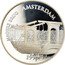 France 100 Francs-15 Euro Magere Brug. Amsterdam 1996 Proof KM# 1156 MAGERE BRUG AMSTERDAM 1996 coin reverse