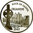 France 100 Francs 15 Euro Rock of Cashel. Ireland 1997 Proof KM# 1189 ROCH OF CASHEL IRLANDE 1997 coin reverse
