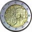 France 2 Euro Pierre de Coubertin 2013 Special Unc KM# 2102 PIERRE DE COUBERTIN RF 2013 coin obverse