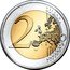 France 2 Euro 100th Anniversary of the Birth of Francois Mitterrand 2016 KM# 2281 2 EURO LL coin reverse