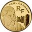 France 20 Euro 100th Anniversary of the Death of Paul Gauguin 2003 Proof KM# 1346 PAUL GAUGUIN RF 1848-1903 coin obverse