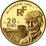 France 20 Euro XXVIII Olympic Games in Athens 2003 Proof KM# 1363 DE ATHÈNES 1896... RF 20 EURO PIERRE DE COUBERTIN 2003 coin obverse
