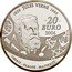 France 20 Euro Jules Verne - Michel Strogoff 2006 Proof KM# 2066 1828 JULES VERNE 1905 20 EURO 2006 PRÉCURSEUR DE LA SCIENCE FICTION LIBERTÉ ÉGALITÉ FRATERNITÉ coin reverse