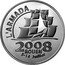 France 20 Euro Armada Rouen 2008 Proof KM# 1560 L'ARMADA 2008 ROUEN 5-14 JUILLET coin reverse
