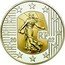 France 5 Euro Sower. Thank You Franc 2002 Proof KM# 1347 RF 20 02 coin obverse