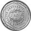 France 5 Euro La Semeuse. The Sower 2008 Proof KM# 1534 LIBERTÉ ÉGALITÉ FRATERNITÉ EURO 5 coin reverse