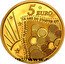 France 5 Euro Starter Kit 2011 Proof KM# 1785 5 EURO 10 ANS DU STARTER KIT 100 FRANCS SOIT 15,24 EUROS coin reverse