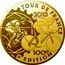 France 5 Euro 100th Edition of the Tour de France 2013 Proof KM# 2114 TOUR DE FRANCE 2013 100E EDITION coin reverse
