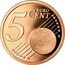 France 5 Euro Cent Marianne 2013 KM# 1284 5 EURO CENT LL coin reverse