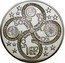 France 50 Euro First Anniversary of the Euro 2003 Proof KM# 1340 50 EURO RF ÖSTERREICH / BELGIQUE / BELGIE LUXEMBOURG / NEDERLAND / SUOMI PORTUGAL / DEUTSCHLAND / ESPAÑA ITALIA / FRANCE / ELLADA / EIRE coin obverse