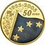 France 50 Euro 50 Years of The European Flag 2005 Proof KM# 2018 1955-2005 50 EURO RF coin obverse