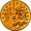 France 50 Euro French Presidency of European Union 2008 Proof KM# 1530 € EUROPA 2008 coin reverse