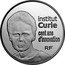 France 50 Euro 100th Anniversary of the Institut Curie 2009 P Proof KM# 1613 INSTITUT CURIE CENT ANS D'INNOVATION RF coin obverse