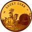 France 50 Euro Lucky Luke 2009 P Proof KM# 1630 LUCKY LUKE 2009 coin reverse