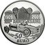 France 50 Euro Ettore Bugatti 2009 P Proof KM# 1608 1909 2009 100E ANNIVERSAIRE 50 EURO coin reverse