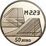 France 50 Euro 40th Anniversary of the Concorde 2009 P Proof KM# 1597 M 2.23 50 EURO coin reverse