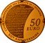 France 50 Euro The Sower. 50th Anniversary of the Court of Human Rights 2009 P Proof KM# 1585 COUR EUROPÉENNE DES DROITS DE L'HOMME 50 EURO 50E ANNIVERSAIRE TOUS LES ÊTRES HUMAINS NAISSENT LIBRES ET ÉGAUX EN DIGITÉ ET EN DROITS. ILS SONT DOUÉS DE RAISON ET DE CONSCIENCE ET DOIVENT AGIR LES UNS ENVERS LES AUTRES DANS UN ESPRIT DE FRATER- NITÉ. coin reverse