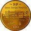 France 50 Euro Georges Pompidou Center 2010 Proof KM# 1684 RF CENTRE GEORGES POMPIDOU 2010 coin obverse