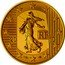 France 50 Euro The Sower. 50 Years of the New Franc 2010 Proof KM# 1673 RF 20 10 coin obverse