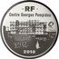 France 50 Euro Georges Pompidou Center 2010 Proof KM# 1685 RF CENTRE GEORGES POMPIDOU 2010 coin obverse