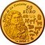 France 50 Euro Year of the Tiger 2010 Proof KM# 1714 FABLES DE LA FONTAINE 50 EURO 2010 coin reverse
